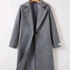 Classic Gray Trench Coat for Women